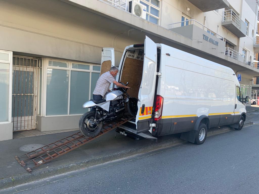 Motorcycle nationwide transport service South Africa
