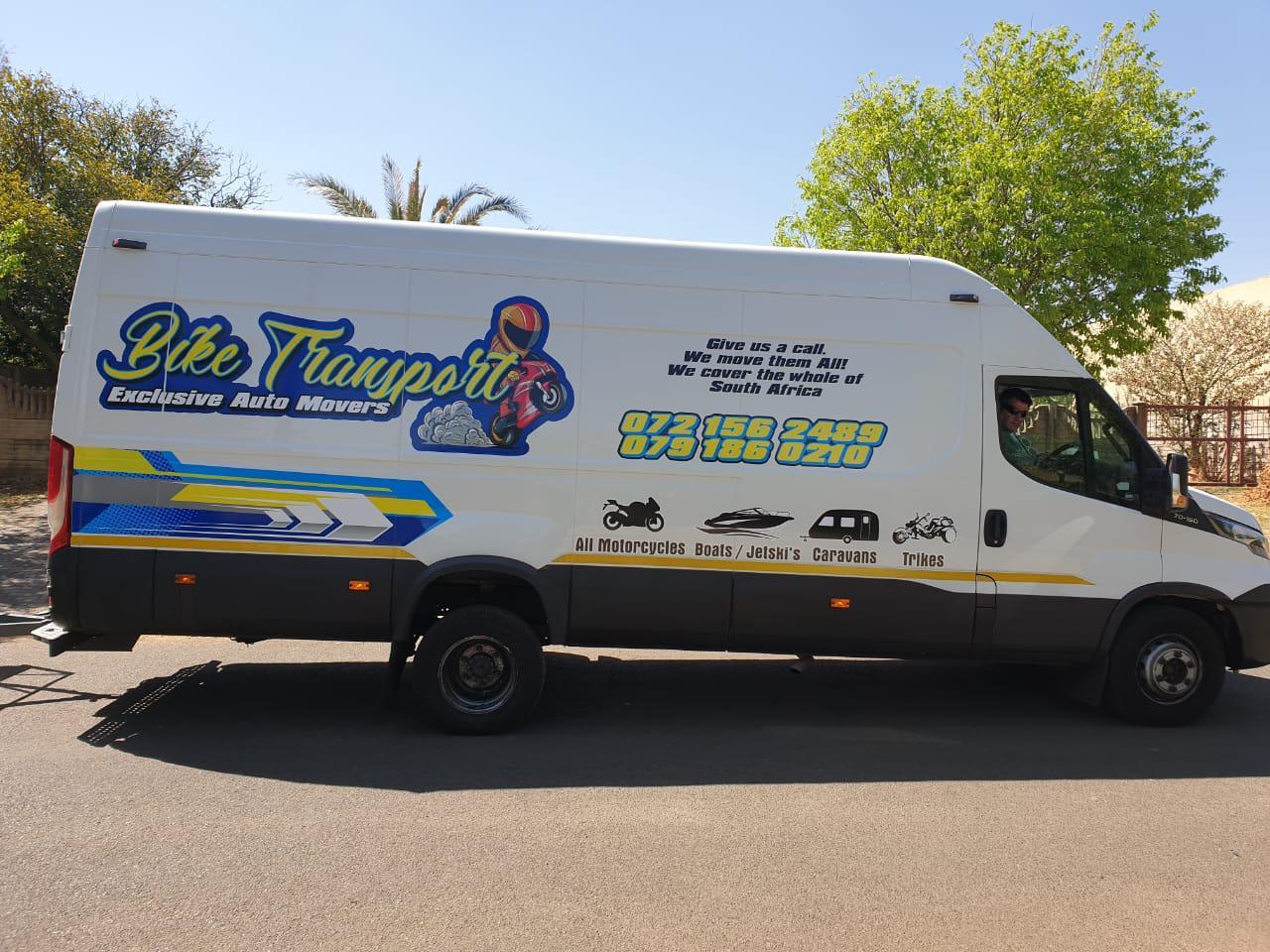 Motorcycle transport in South Africa